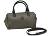 Authentic FENDI Zucchino 2Way Shoulder Hand Bag PVC Leather Khaki Green 7755I