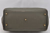 Authentic FENDI Zucchino 2Way Shoulder Hand Bag PVC Leather Khaki Green 7755I