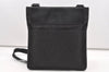 Authentic GUCCI Shoulder Cross Body Bag GG Canvas Leather 0190348 Black 7755J