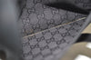 Authentic GUCCI Shoulder Cross Body Bag GG Canvas Leather 0190348 Black 7755J