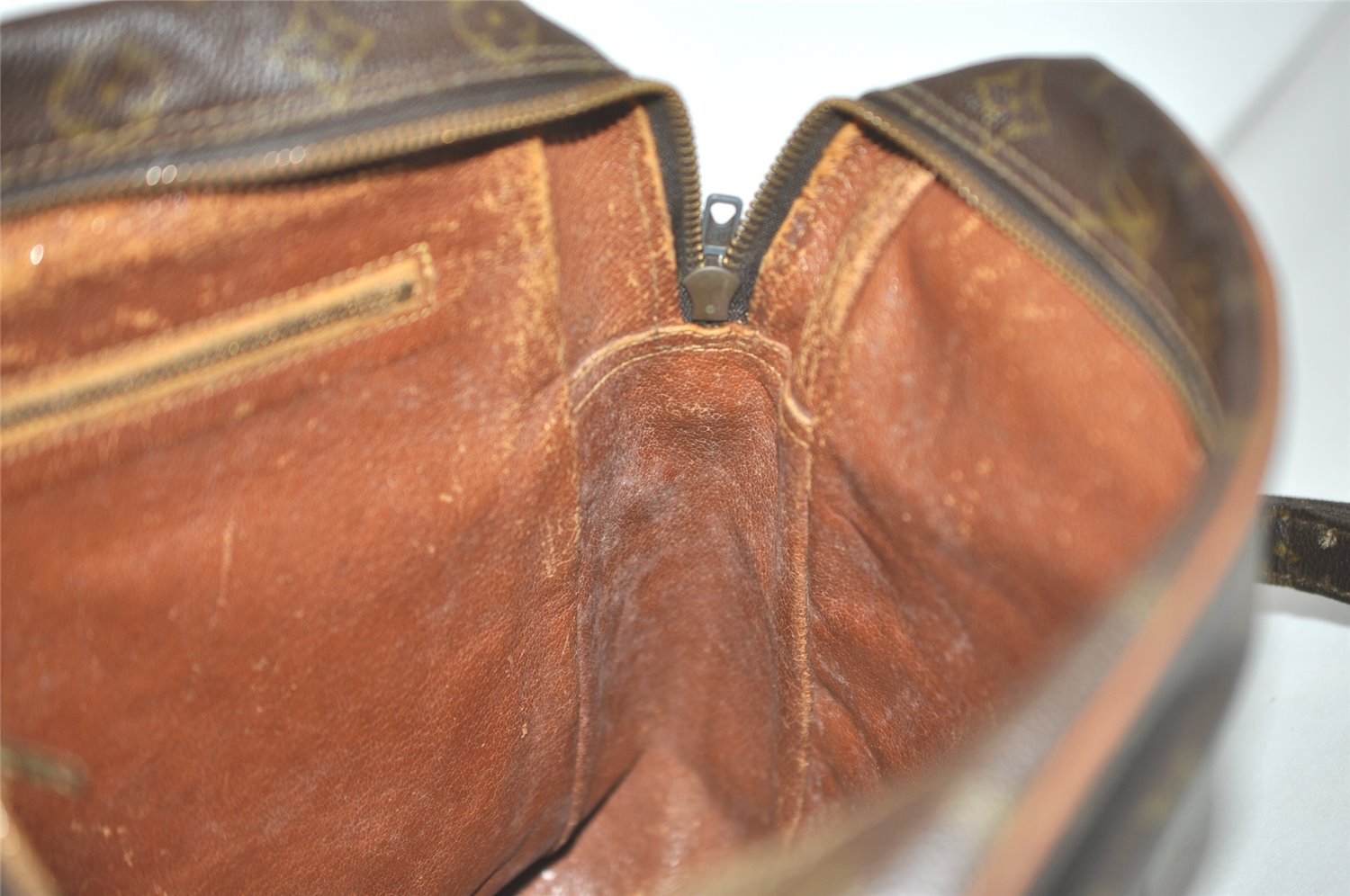 Authentic Louis Vuitton Monogram Marceau Shoulder Cross Body Bag Old Model 7756I