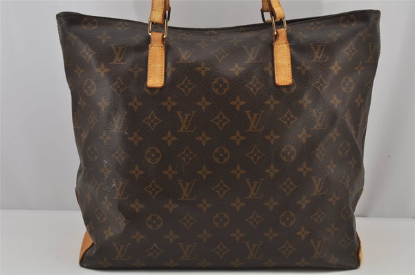 Authentic Louis Vuitton Monogram Cabas Mezzo Shoulder Tote Bag M51151 LV 7756J