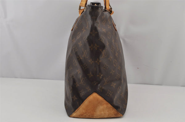 Authentic Louis Vuitton Monogram Cabas Mezzo Shoulder Tote Bag M51151 LV 7756J