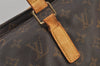 Authentic Louis Vuitton Monogram Cabas Mezzo Shoulder Tote Bag M51151 LV 7756J