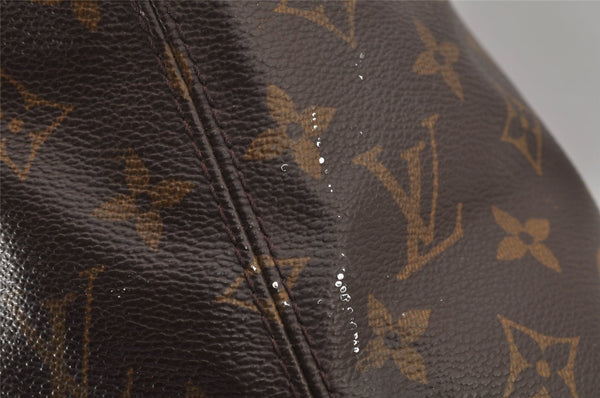 Authentic Louis Vuitton Monogram Cabas Mezzo Shoulder Tote Bag M51151 LV 7756J