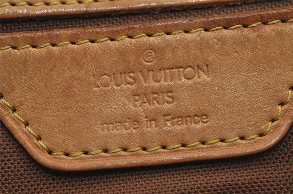 Authentic Louis Vuitton Monogram Cabas Mezzo Shoulder Tote Bag M51151 LV 7756J