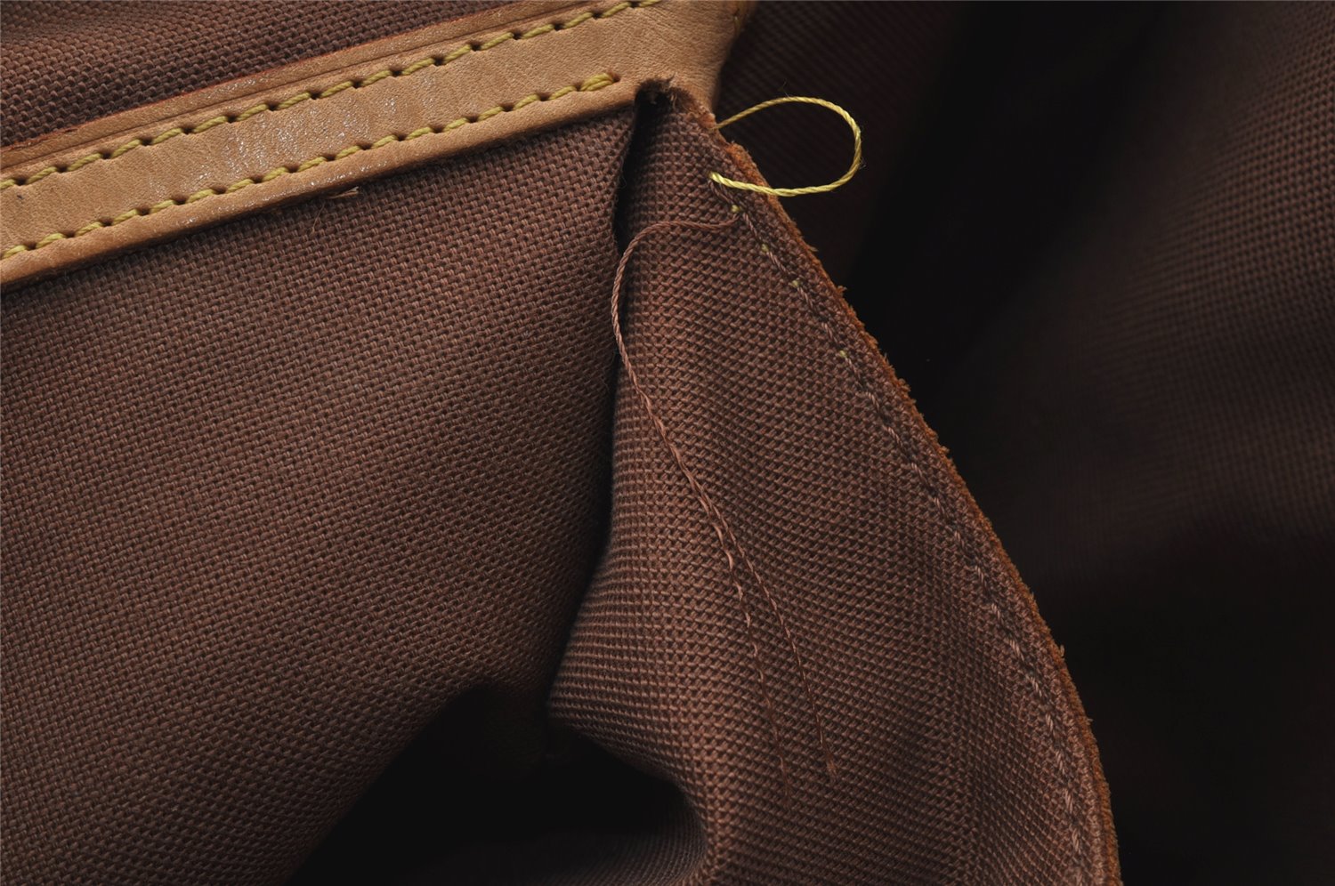 Authentic Louis Vuitton Monogram Cabas Mezzo Shoulder Tote Bag M51151 LV 7756J