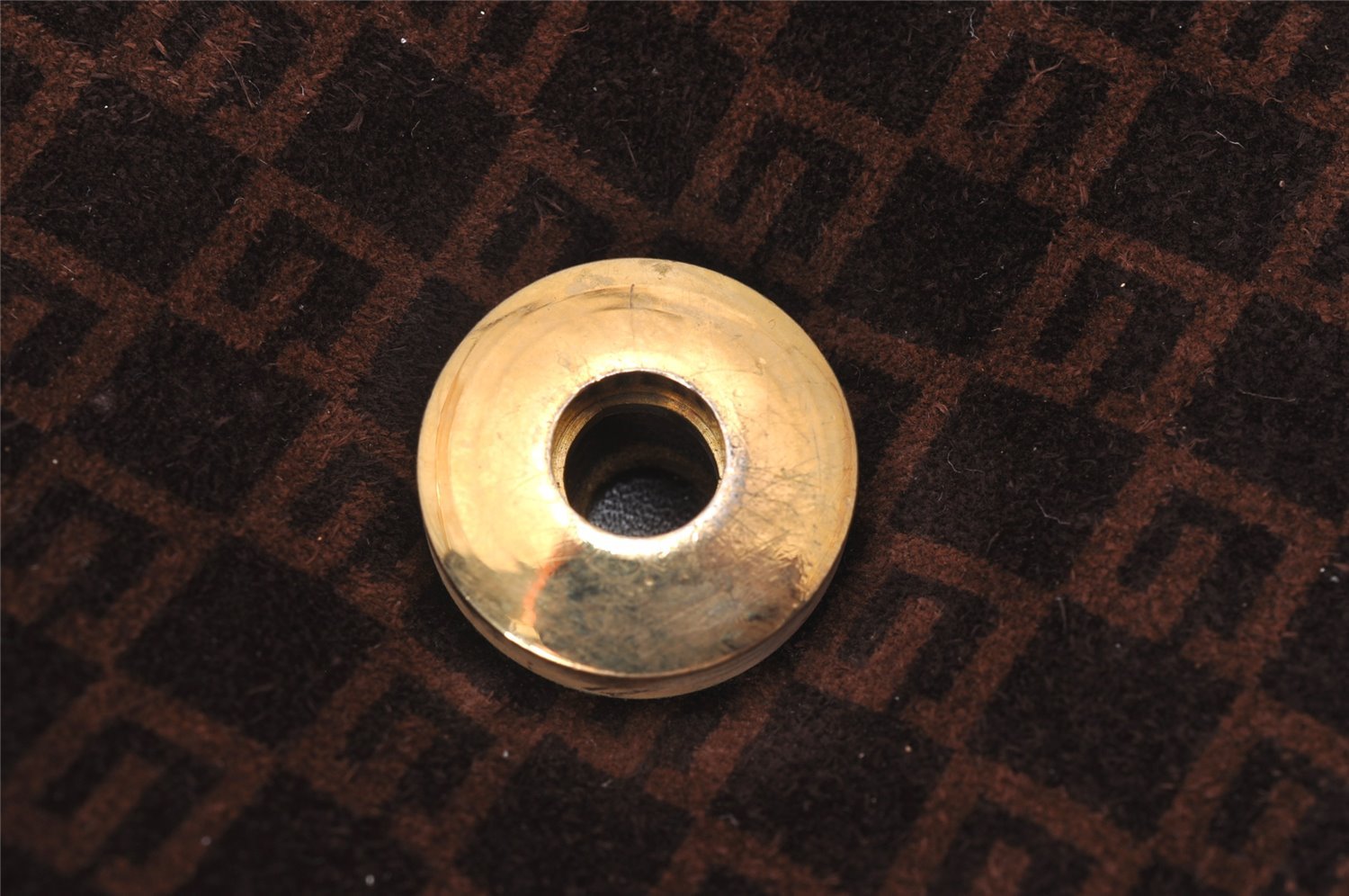 Authentic GUCCI Vintage Square GG Shoulder Bag Purse Suede Leather Brown 7757I