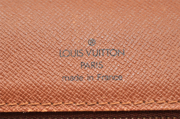 Authentic Louis Vuitton Monogram Monceau 2Way Hand Bag M51185 LV Junk 7758I