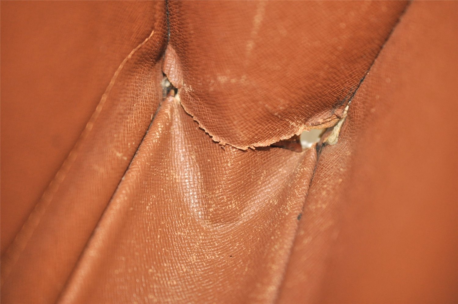 Authentic Louis Vuitton Monogram Monceau 2Way Hand Bag M51185 LV Junk 7758I