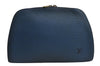 Authentic Louis Vuitton Epi Dauphine GM Cosmetic Pouch Blue M48435 Junk 7758J