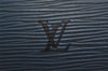Authentic Louis Vuitton Epi Dauphine GM Cosmetic Pouch Blue M48435 Junk 7758J