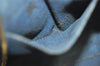 Authentic Louis Vuitton Epi Dauphine GM Cosmetic Pouch Blue M48435 Junk 7758J