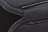 Authentic Christian Dior Trotter Clutch Bag Purse Canvas Leather Navy Blue 7759J