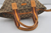 Authentic GUCCI Sherry Line Hand Tote Bag GG Canvas Leather 131228 Brown 7760I