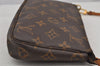 Authentic Louis Vuitton Monogram Pochette Accessoires Pouch M51980 LV 7761J