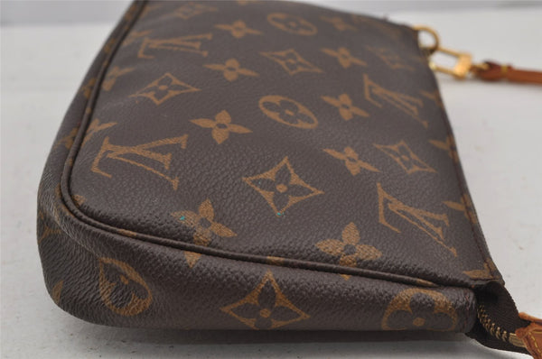 Authentic Louis Vuitton Monogram Pochette Accessoires Pouch M51980 LV 7761J