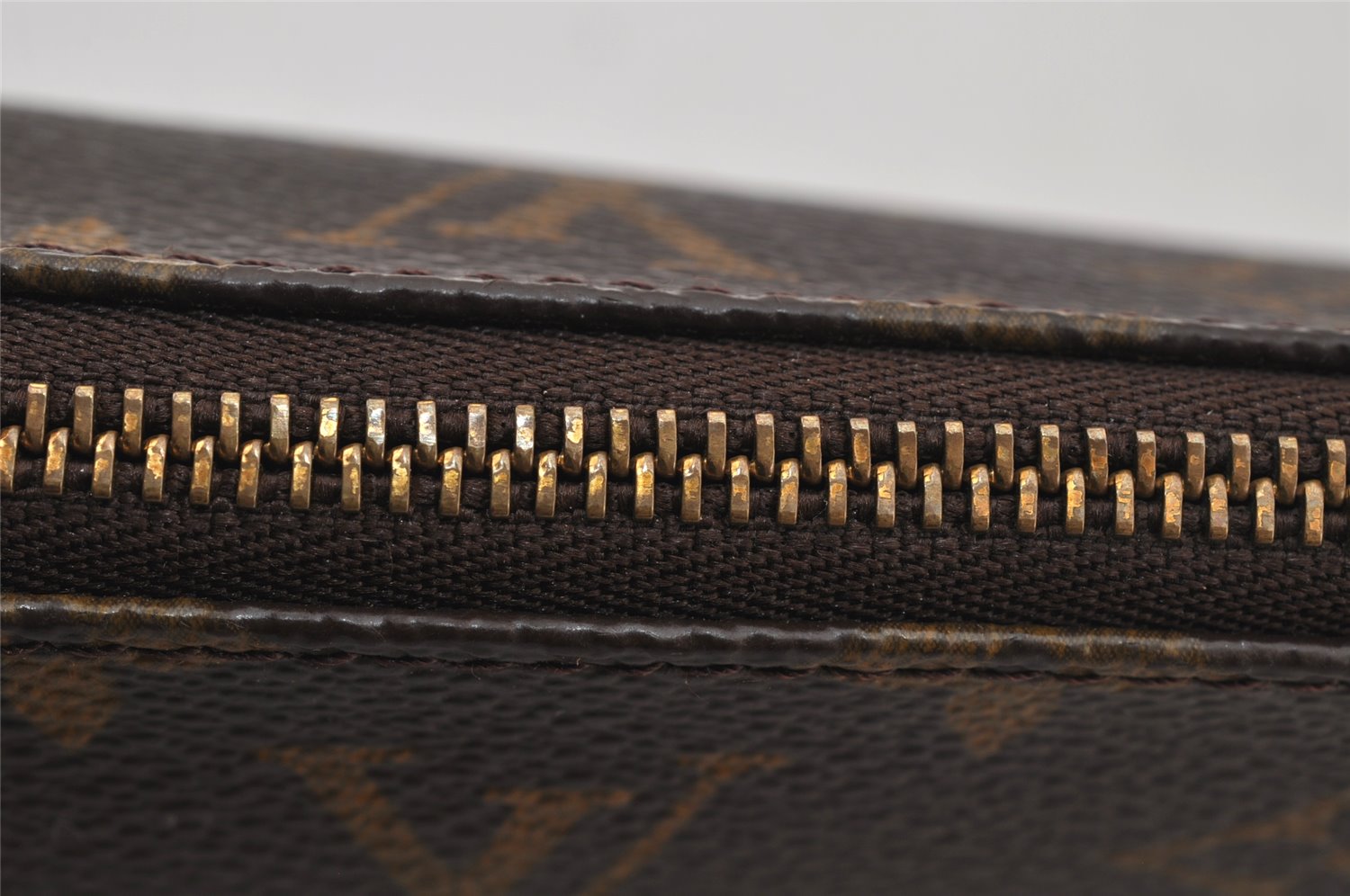 Authentic Louis Vuitton Monogram Pochette Accessoires Pouch M51980 LV 7761J