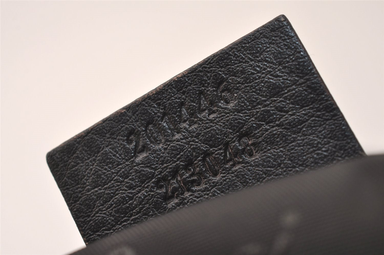 Authentic GUCCI Guccissima GG Leather Shoulder Cross Bag 201446 Brown 7765J