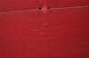 Authentic Louis Vuitton Vernis Zippy Wallet Long Purse Red M91981 LV 7767J