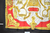Authentic HERMES Carre 90 Scarf "ETRIERS" Silk Black Box 7769J