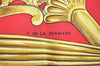 Authentic HERMES Carre 90 Scarf "ETRIERS" Silk Black Box 7769J
