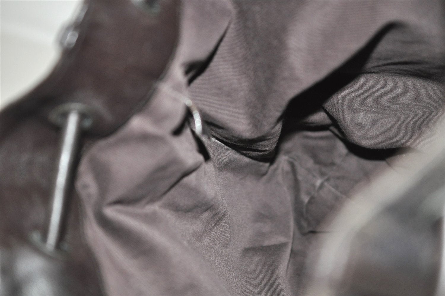 Authentic GUCCI Vintage Shoulder Tote Bag GG Canvas Leather 101341 Brown 7770I