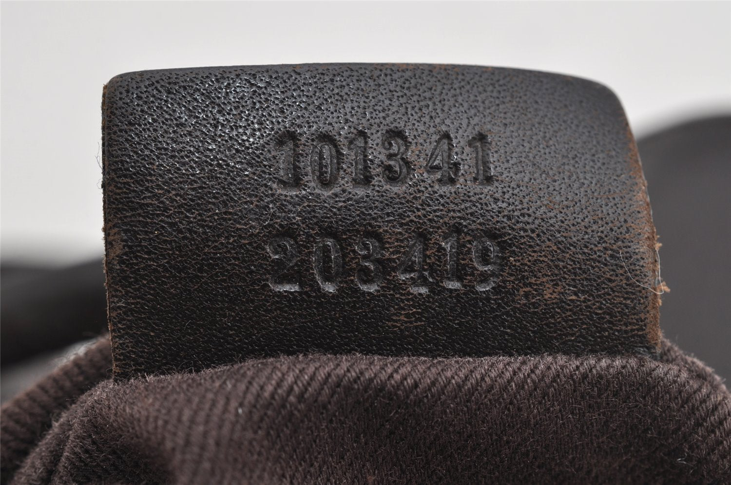 Authentic GUCCI Vintage Shoulder Tote Bag GG Canvas Leather 101341 Brown 7770I