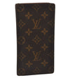 Authentic Louis Vuitton Monogram Porte Valeurs Cartes Credit M61823 Wallet 7770J