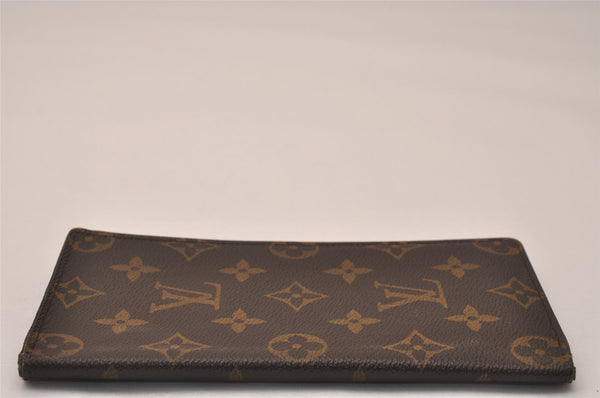 Authentic Louis Vuitton Monogram Porte Valeurs Cartes Credit M61823 Wallet 7770J