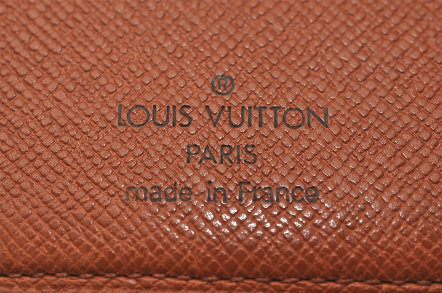 Authentic Louis Vuitton Monogram Porte Valeurs Cartes Credit M61823 Wallet 7770J