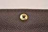 Authentic Louis Vuitton Damier Pochette Porte Monnaie Credit N61724 Wallet 7771I