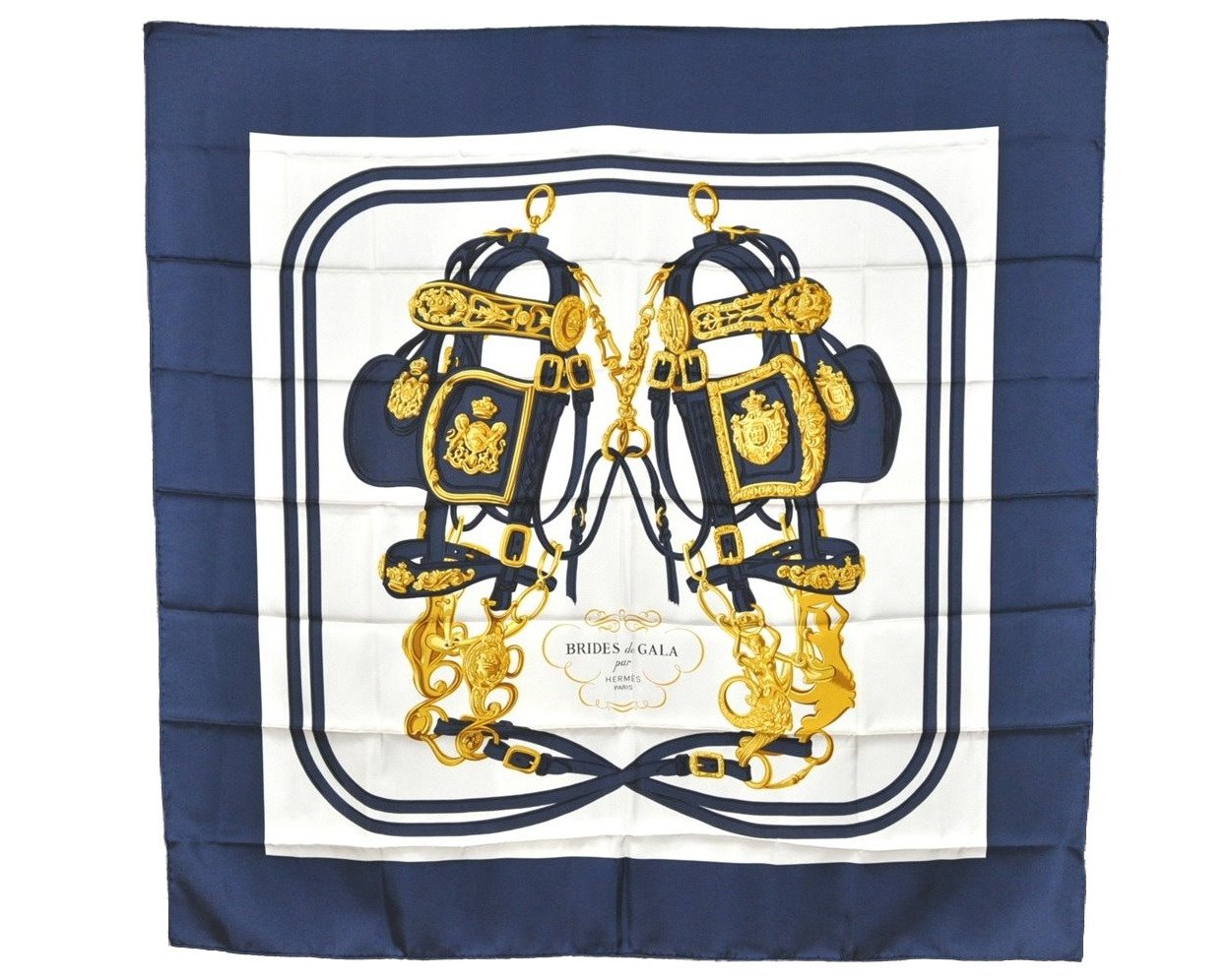 Authentic HERMES Carre 90 Scarf 