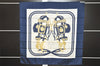 Authentic HERMES Carre 90 Scarf "BRIDES de GALA par" Silk Navy 7771J