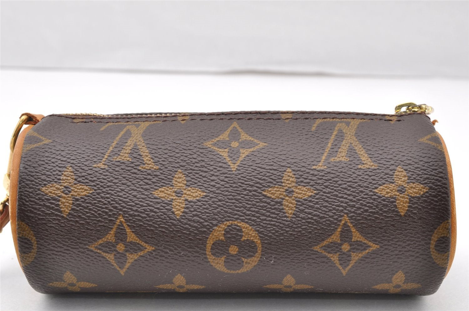 Authentic Louis Vuitton Monogram Papillon Pouch LV  7772I