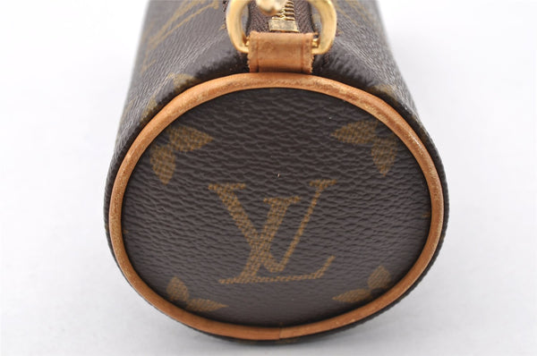 Authentic Louis Vuitton Monogram Papillon Pouch LV  7772I