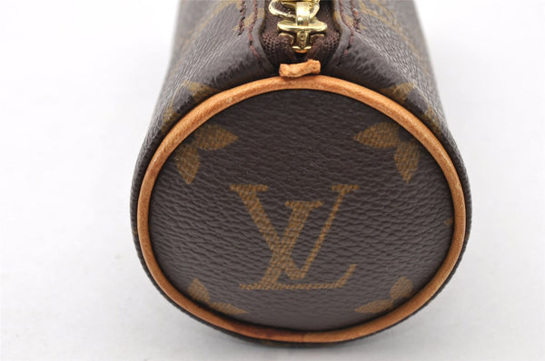 Authentic Louis Vuitton Monogram Papillon Pouch LV  7772I