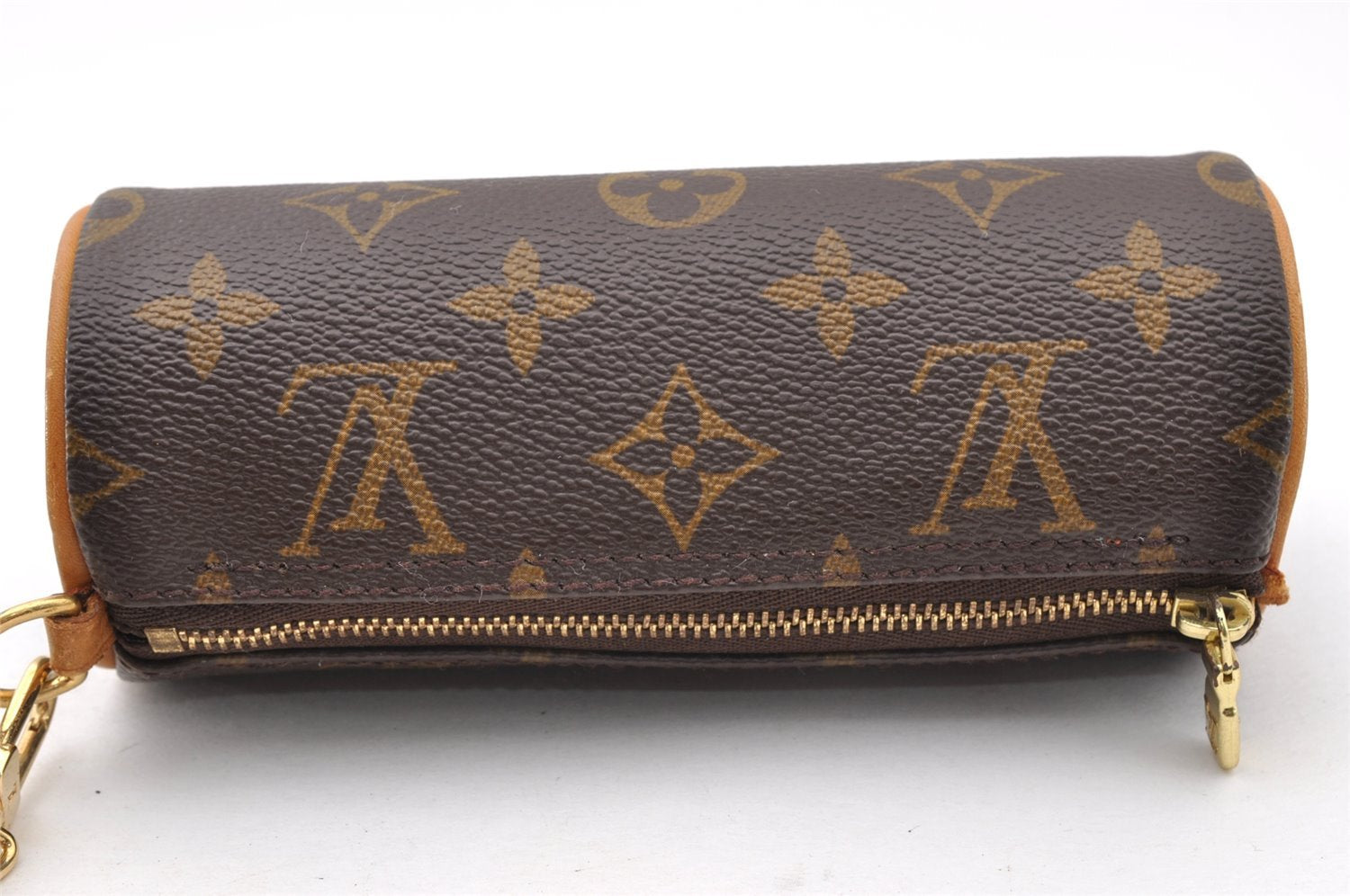 Authentic Louis Vuitton Monogram Papillon Pouch LV  7772I