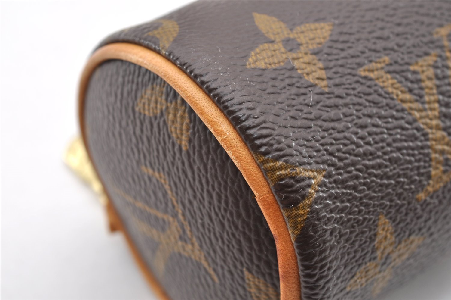 Authentic Louis Vuitton Monogram Papillon Pouch LV  7772I