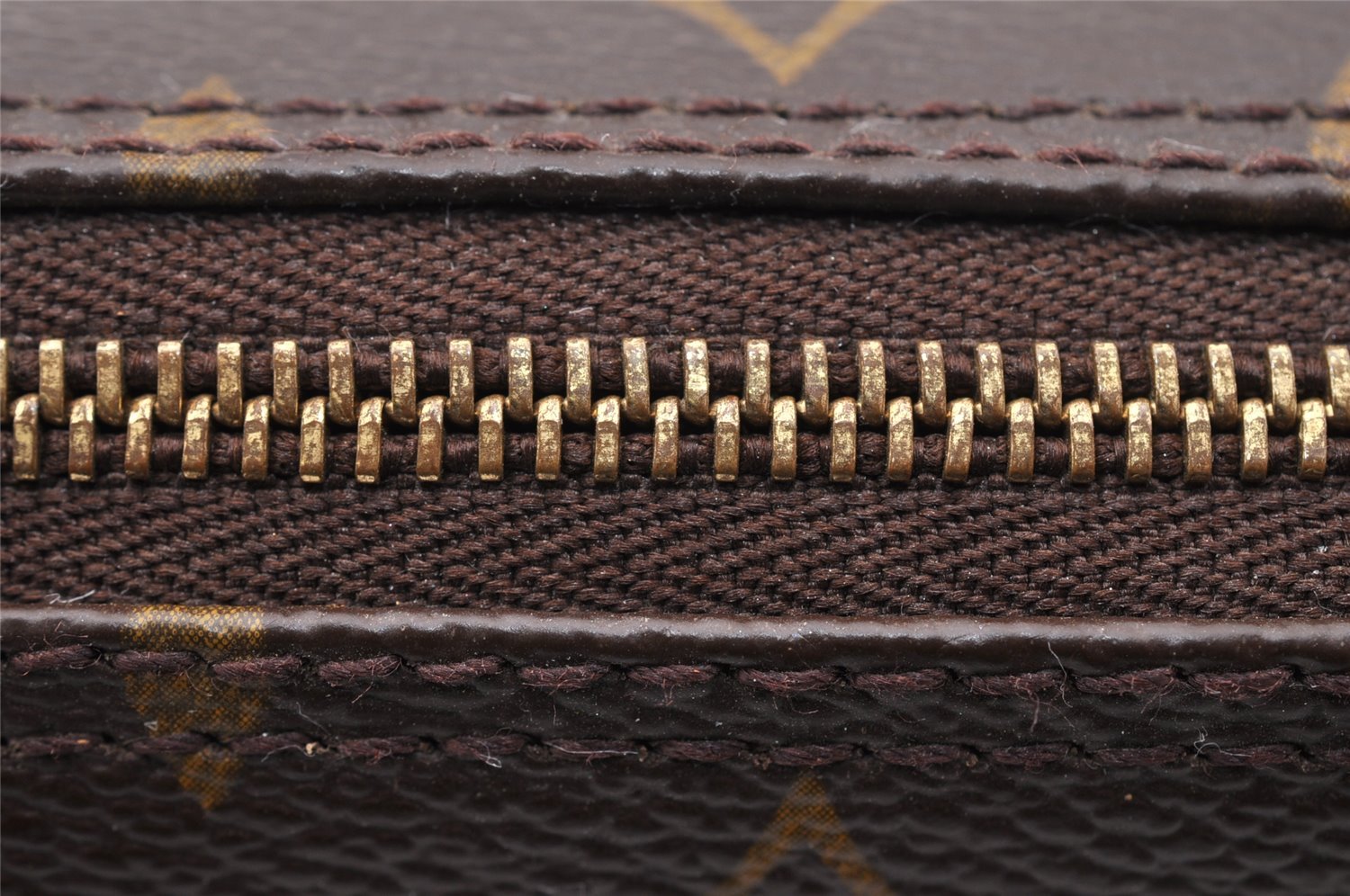 Authentic Louis Vuitton Monogram Papillon Pouch LV  7772I