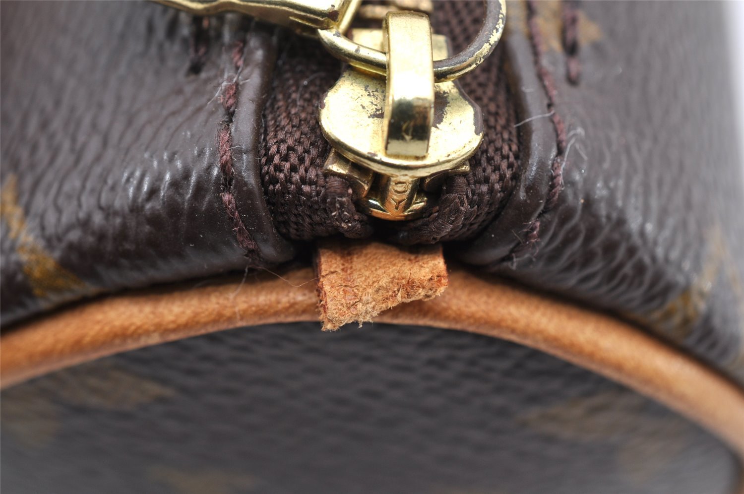 Authentic Louis Vuitton Monogram Papillon Pouch LV  7772I