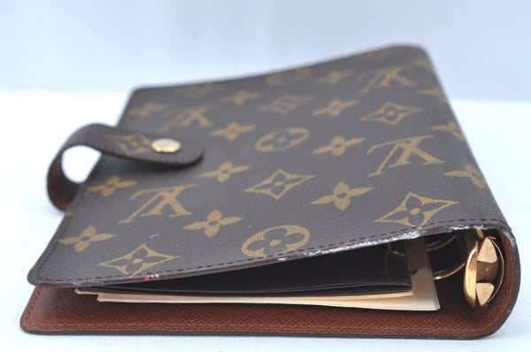 Authentic Louis Vuitton Monogram Agenda MM Notebook Cover R20004 LV 7773J