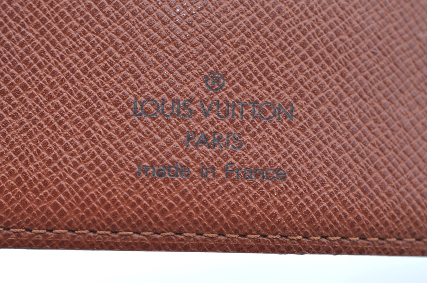 Authentic Louis Vuitton Monogram Agenda MM Notebook Cover R20004 LV 7773J
