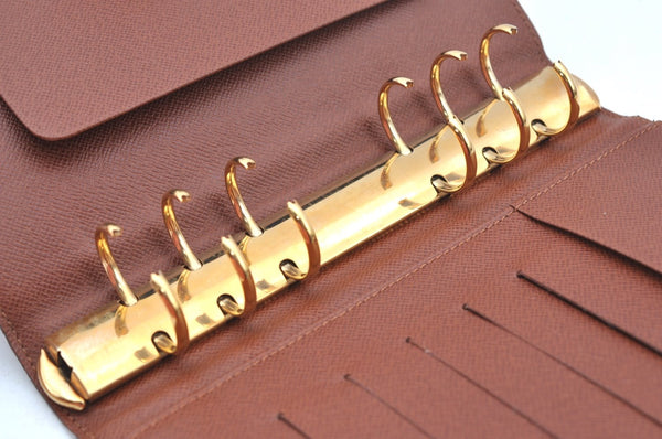 Authentic Louis Vuitton Monogram Agenda MM Notebook Cover R20004 LV 7773J