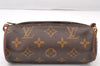 Authentic Louis Vuitton Monogram Papillon Pouch Old Model LV Junk 7774I