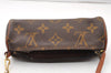 Authentic Louis Vuitton Monogram Papillon Pouch Old Model LV Junk 7774I