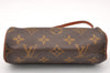 Authentic Louis Vuitton Monogram Papillon Pouch Old Model LV Junk 7774I