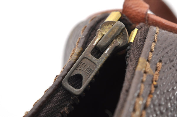 Authentic Louis Vuitton Monogram Papillon Pouch Old Model LV Junk 7774I