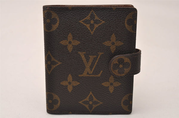 Authentic Louis Vuitton Monogram Agenda Mini Notebook Cover R20007 LV 7774J