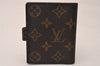 Authentic Louis Vuitton Monogram Agenda Mini Notebook Cover R20007 LV 7774J